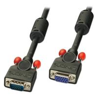 LINDY 36390 VGA kabel M/F, zwart 0,25 m, zwart - thumbnail