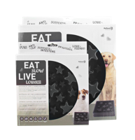 Eat Slow Live Longer Star Grey S - thumbnail