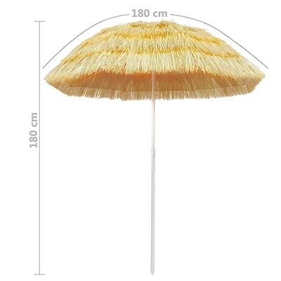 Strandparasol Hawa stijl 180 cm naturel Strandparasol Hawa stijl 180 cm naturel