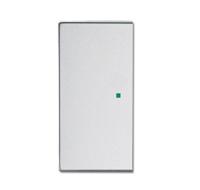 Busch-Jaeger 2CKA006220A0048 Afdekking 2-voudig free@home Witaluminium (RAL 9006), Aluminium 1 stuk(s) - thumbnail