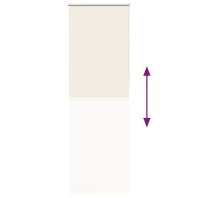 Rolgordijn verduisterend 70x230 cm stofbreedte 65,7cm polyester