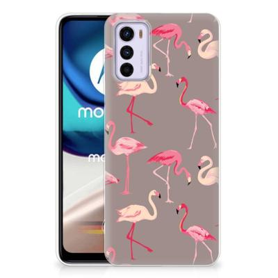 Motorola Moto G42 | TPU Hoesje | Flamingo