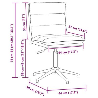 Eetkamerstoelen 6 st kunstleer zwart