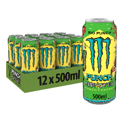 Monster juiced rio punch blik (12x 500ml)