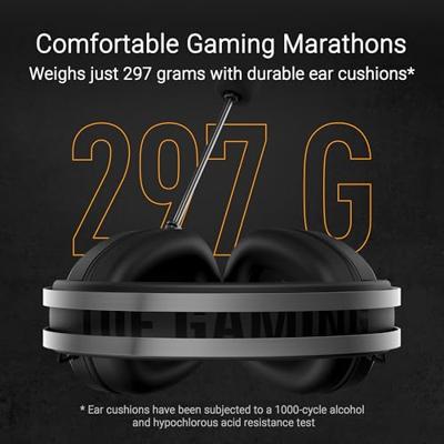 ASUS TUF Gaming H1 Gen II Headset Bedraad Hoofdband Gamen USB Type-A Zwart