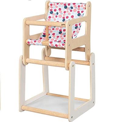 Goki houten poppenstoel met tafel 2in1 Goki houten poppenstoel met tafel 2in1