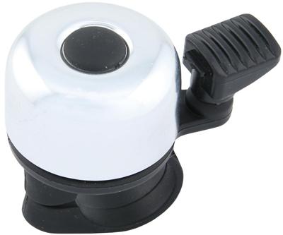 Bike Tec & More Hartje basic mini fietsbel mini bell alu silver