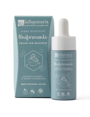 La Saponaria Serum bio actief egale stralende teint 15 Milliliter La Saponaria Serum bio actief egale stralende teint 15 Milliliter