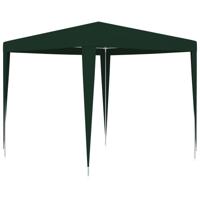 VidaXL Partytent professioneel 90 g/m² 2,5x2,5 m groen - thumbnail