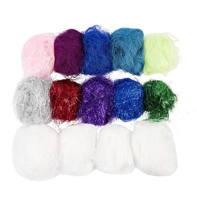 Creativ Company Plastic fibers, diverse kleuren, 500 gr/ 1 doos