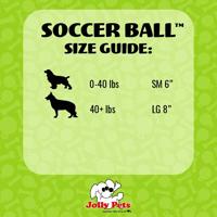 JOLLY SOCCER BALL BLAUW 20 CM - thumbnail