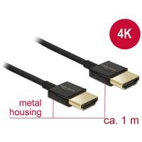 Delock 84773 high speed HDMI met extra dunne kabel, 1m - thumbnail