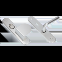 AMI Veiligheidsbeslag 250/50/15 Kt72 Omkeer 90/83 Re Deurkruk 369 Profielcilinder 72 Omkeer F1 Deurdikte 38/42 - 656455 - thumbnail