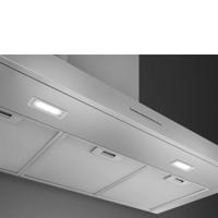 Smeg KBT900XE Schouwkap Grijs - thumbnail