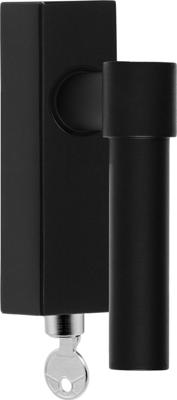 Formani Piet Boon ONE PBL20-DKLOCK draaikiepgarnituur afsluitbaar - mat zwart