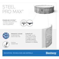 Bestway Zwembadset Steel Pro MAX rond 396x122 cm - thumbnail