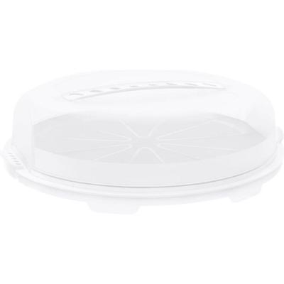 Rotho Fresh Taartdoos 35.5 cm Wit/Transparant