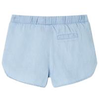 Kindershorts 104 zachtdenimblauw - thumbnail