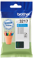 Brother Inktcartridge LC-3217C Origineel Cyaan LC-3217 C - thumbnail