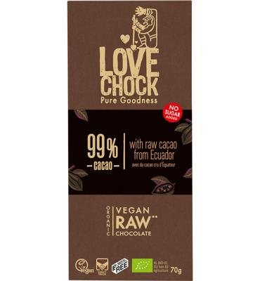 Lovechock Extreme Dark 99% Cacao