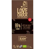 Lovechock Extreme Dark 99% Cacao - thumbnail