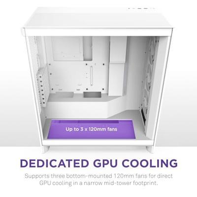 NZXT H7 Flow (2024) RGB wit