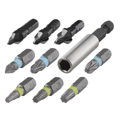 Wolfcraft 2542000 Kegelverzinkboorset 10-delig 8 mm, 10 mm, 12 mm 1 set(s)