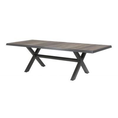 Tuintafel Castilla Negro Kruispoot 243x103 cm Tafel Buiten Tuin Lesli Living Tuintafel Castilla Negro Kruispoot 243x103 cm Tafel Buiten Tuin Lesli Living