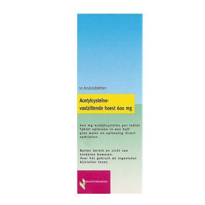 Healthypharm Acetylcysteine Bruistabletten 600mg