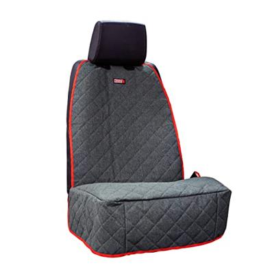 KONG Autostoelhoes Single Seat Cover, antraciet-rood - thumbnail