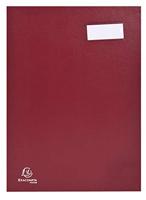 Exacompta handtekenmap voor ft 24 x 35 cm, uit karton overdekt met pvc, 20 indelingen, rood - thumbnail