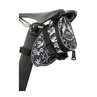 Cycology Velo Tattoo Zadeltas - Wit/Zwart - thumbnail