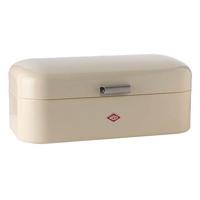 Wesco Grandy broodtrommel Rechthoekig Amandel Staal - thumbnail