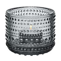 Iittala Kastehelmi Waxinelichthouder Grey - thumbnail