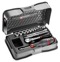 Facom doppendoos 1/4' 6-k mm r.161b 15 stuks - thumbnail