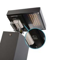 Deko Light 733071 Lerna 600, 7,4 W, 3000/4000K, grau Staande LED-tuinlamp LED LED vast ingebouwd 7.4 W Grijs - thumbnail