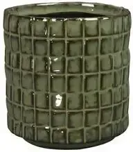 TS bloempot Stian 10x11cm mosgroen