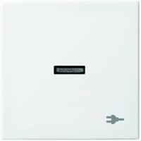 Busch-Jaeger 1789 ST-914 Controletoets, Wipschakelaar stekker Afdekking Busch-balance SI Alpine-wit 1 stuk(s) - thumbnail