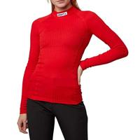 Craft 1906254 Progress Baselayer CN LS W - Bright Red - L - thumbnail