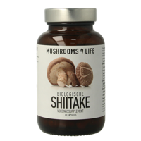 Mushrooms for Life Shiitake bio 60 Capsules - thumbnail