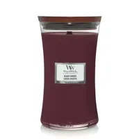 Black Cherry Large candle kaars WoodWick - Woodwick - thumbnail