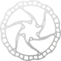 Elvedes rotor lx16 160mm 85g 6 gaats+boutjes zilver 2021066 - thumbnail