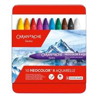 Caran Dache Caran d'ache neocolor ii, l: 10 cm, dikte 8,5 mm, diverse kleuren, 10 stuk/ 1 doos - thumbnail
