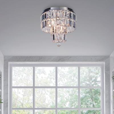 Searchlight Kristallen plafondlampEmpire Ø 34cm - 61321-4CC