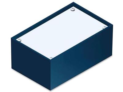 TEKO P/4.10 Universele behuizing 215 x 132 x 78 Kunststof Grijs, Blauw 1 stuk(s)