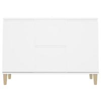 Dressoir 103,5x35x70 cm spaanplaat wit - thumbnail