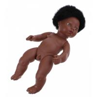 Babypop Berjuan 7058-17 38 cm Afrikaan - thumbnail