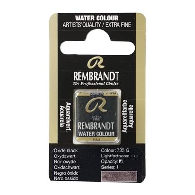 Rembrandt Aquarelverf Napje - Oxydzwart #735