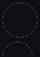 Keramische kookplaat - HOTPOINT - HR631C - 4 branders - 60 cm - Zwart - thumbnail