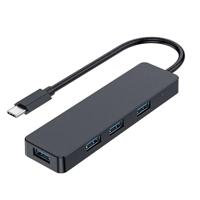 GEMBIRD USB-hub UHB-CM-U3P4-0 Zwart - thumbnail